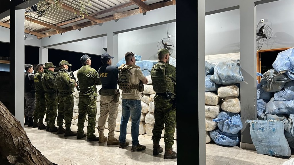 PF apreende mais de três toneladas de drogas em RO